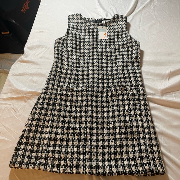Primark Dresses & Skirts - Classic Black and White Houndstooth Dress